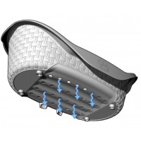 CAMA EM PLASTICO C/VENT. NINHO S