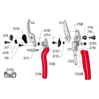 FELCO KIT REPARAÇAO EIXO PORCA 7/90