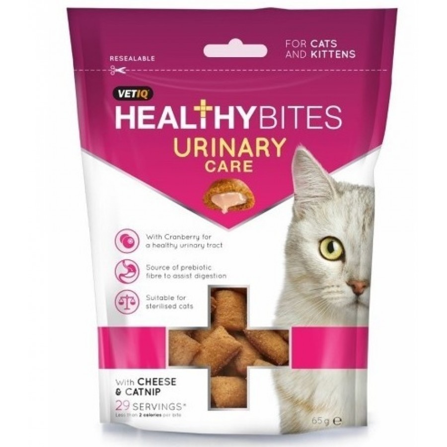 MARK&CHAPPEL HEALTHYBITES GATO URINARY CARE - 65GR MARK&CHAPPEL HEALTHYBITES GATO URINARY CARE - 65GR