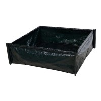 HORTA QUADRADA VERDE MEDIDA 75x75x25cm HORTA QUADRADA VERDE MEDIDA 75x75x25cm