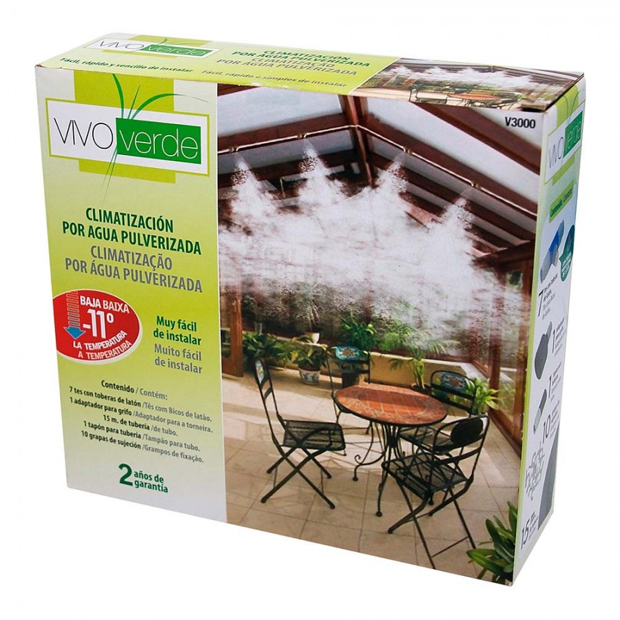 KIT NEBULIZADOR MISTING AND COOLING -15MTS KIT NEBULIZADOR MISTING AND COOLING -15MTS