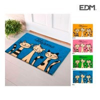 TAPETE 60X40CM MODELO GATOS TAPETE 60X40CM MODELO GATOS