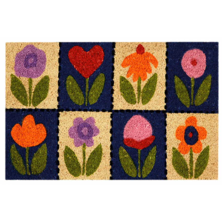TAPETE FLORES EDM 60X40CM TAPETE FLORES EDM 60X40CM