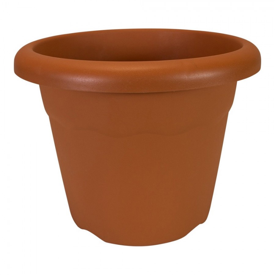 VASO DE INJEÇÃO DE COR TERRACOTA - 30CM VASO DE INJEÇÃO DE COR TERRACOTA - 30CM