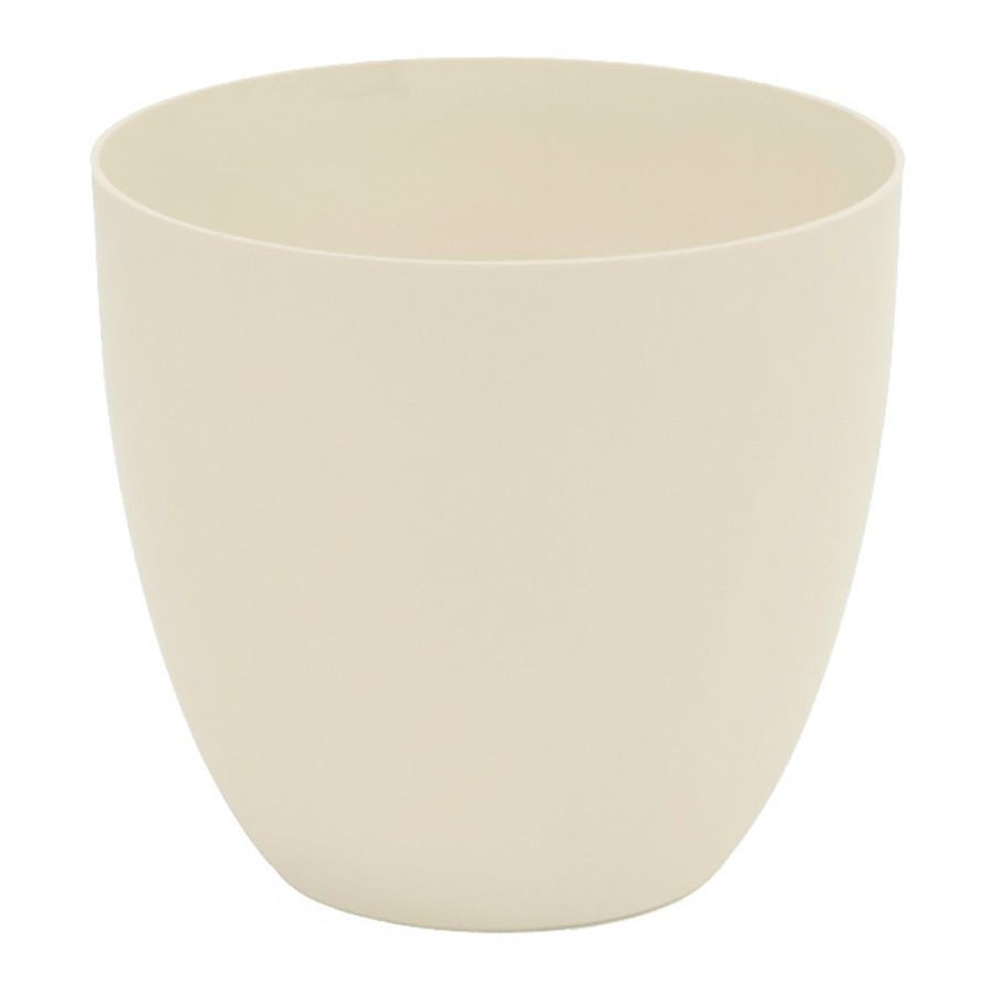 VASO DE INJEÇÃO MODELO CUENCO Ø18cm COR ECRU VASO DE INJEÇÃO MODELO CUENCO Ø18cm COR ECRU