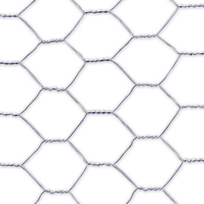 REDE METÁLICA DE TRIPLE TORSÃO GALVANIZADA: 19x0,7mm - ROLO 0.5 X 10MT
