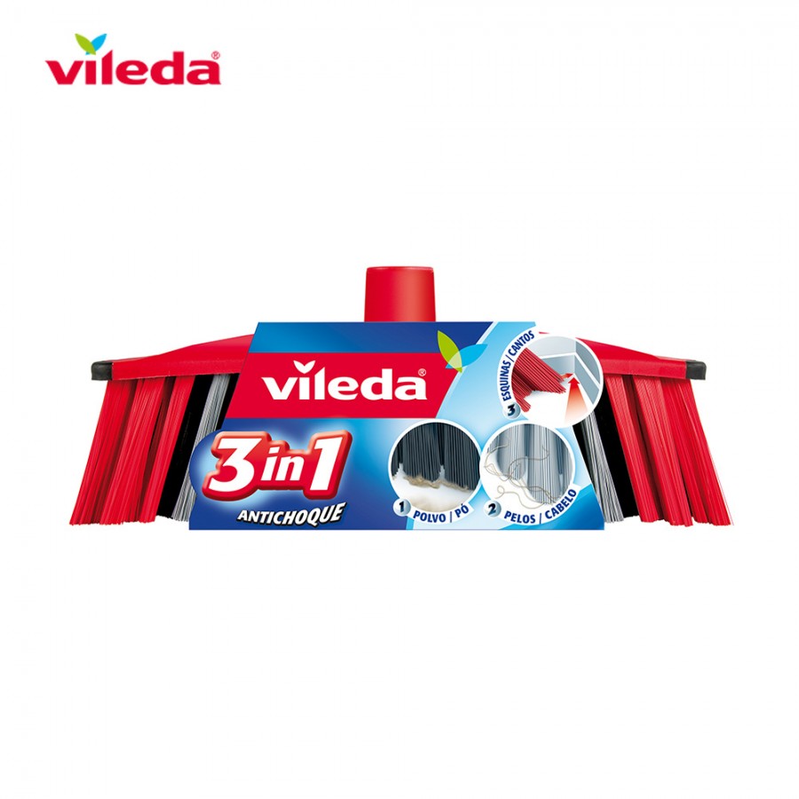 VILEDA RECARGA VASSOURA UNIVERSAL ANTICHOQUE 3 EM 1 VILEDA RECARGA VASSOURA UNIVERSAL ANTICHOQUE 3 EM 1