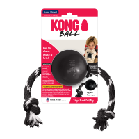 KONG BRINQUEDO PARA CÃES EXTREME BALL W/ROPE LG KONG BRINQUEDO PARA CÃES EXTREME BALL W/ROPE LG