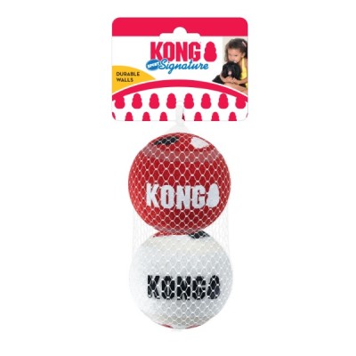 KONG BRINQUEDO PARA CÃES SIGNATURE SPORT BALL PACK 2 (L)