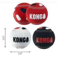 KONG BRINQUEDO PARA CÃES SIGNATURE SPORT BALL PACK 3 (M) KONG BRINQUEDO PARA CÃES SIGNATURE SPORT BALL PACK 3 (M)