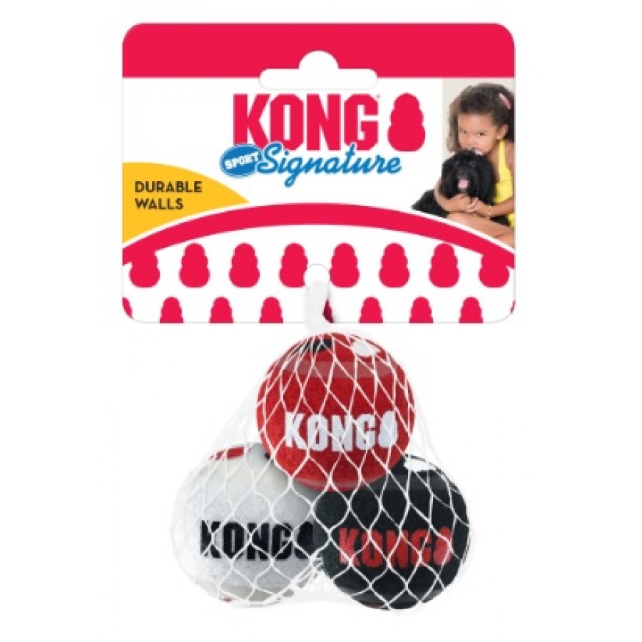 KONG BRINQUEDO PARA CÃES SIGNATURE SPORT BALL PACK 3 (S) KONG BRINQUEDO PARA CÃES SIGNATURE SPORT BALL PACK 3 (S)
