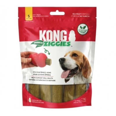 KONG BISCOITOS ZIGGIES ENHANCED (S) -198G