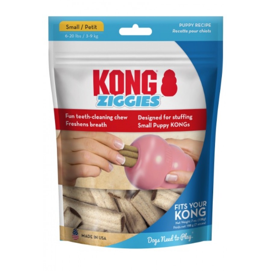 KONG BISCOITOS ZIGGIES ENHANCED PUPPY (S) -198G KONG BISCOITOS ZIGGIES ENHANCED PUPPY (S) -198G