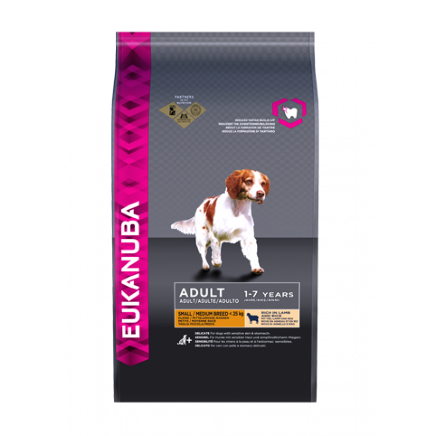 EUKANUBA CAO ADULTO LAMB RICE RAÇAS MEDIAS 12 KG EUKANUBA CAO ADULTO LAMB RICE RAÇAS MEDIAS 12 KG