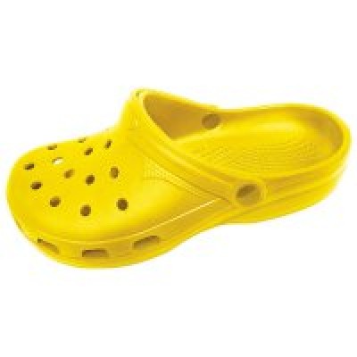 CROCS MULHER AMARELO COM CORREIRA 35/36