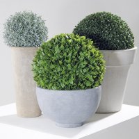 BOLA VERDE CAMARGE DE JARDIM - 23CM