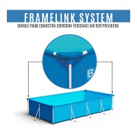PISCINA QUADRADA 400x211x81cm PVC 56405CB PISCINA QUADRADA 400x211x81cm PVC 56405CB