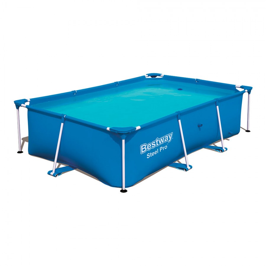PISCINA QUADRADA 259x170x61cm PVC 56403B PISCINA QUADRADA 259x170x61cm PVC 56403B