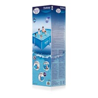 PISCINA QUADRADA 259x170x61cm PVC 56403B PISCINA QUADRADA 259x170x61cm PVC 56403B