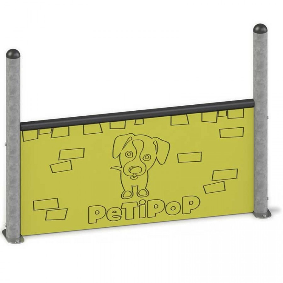 MURO DE SALTO PARA CIRCUITO DE TREINO DE CÃES AGILITY