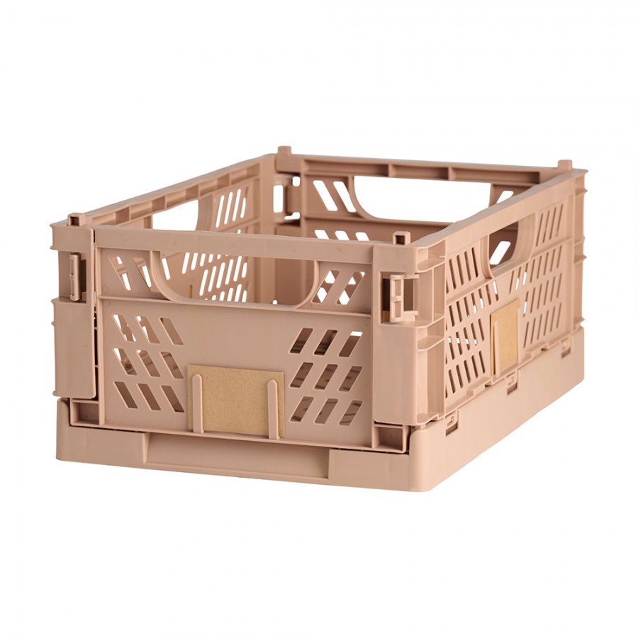 CAIXA DE ARRUMAÇÃO DOBRÁVEL 50x33x25cm -AREIA NATURAL<br> CAIXA DE ARRUMAÇÃO DOBRÁVEL 50x33x25cm -AREIA NATURAL<br>