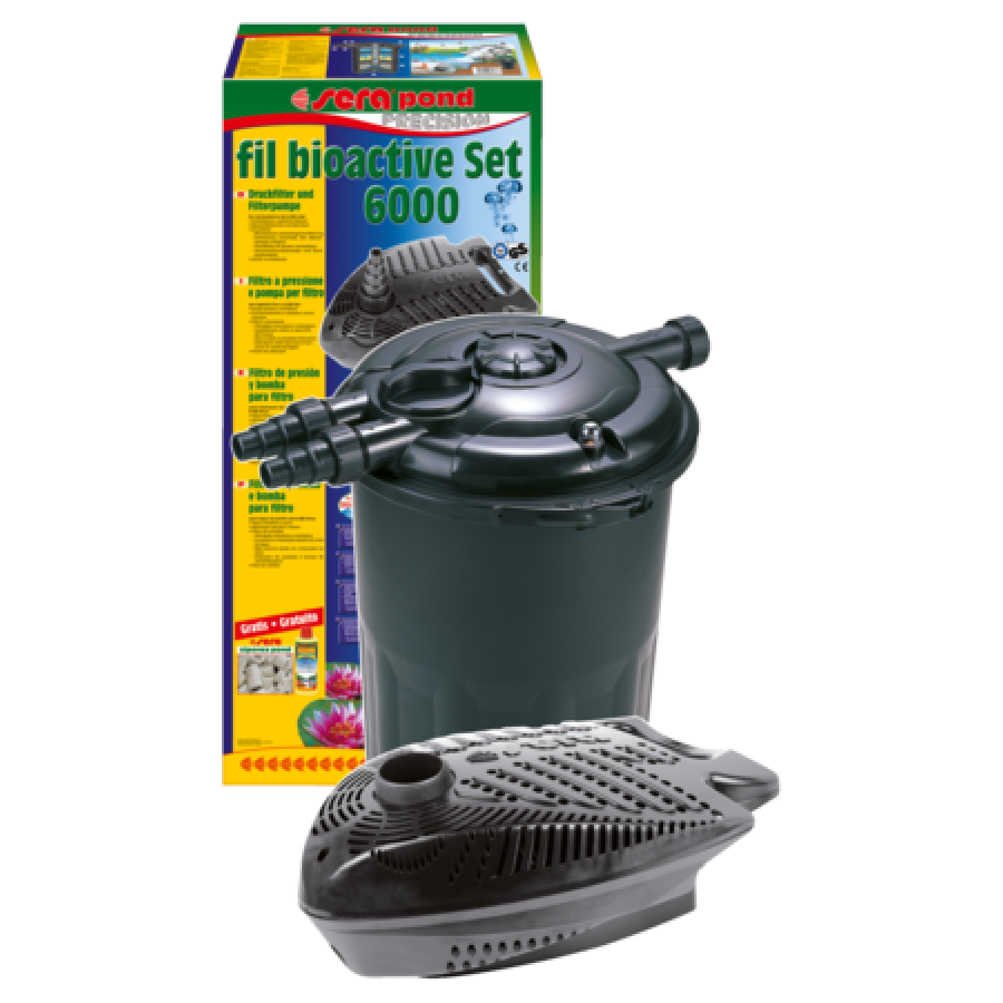 SERA FILTRO LAGO SET 6000 POND FIL BIOACTIVE