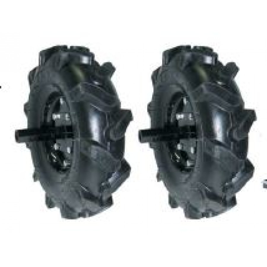 RODA 400X8 COM EIXO CURTO HEXAGONAL