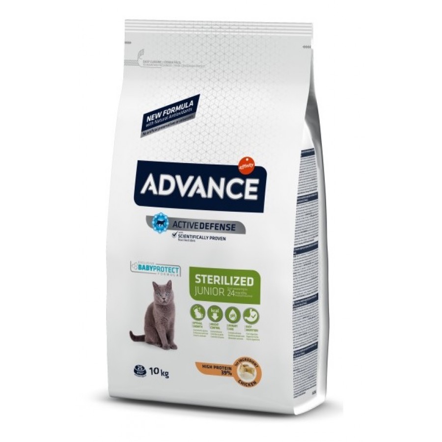 ADVANCE GATO YOUNG STERILIZED -  10KG