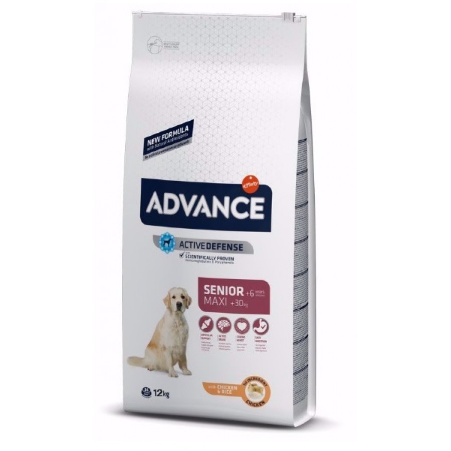 ADVANCE CAO MAXI SENIOR CHICKEN & RICE- 12 KG ADVANCE CAO MAXI SENIOR CHICKEN & RICE- 12 KG