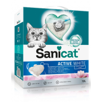 SANICAT AREIA PARA GATOS ACTIVE WHITE LOTUS FLOWER 10L SANICAT AREIA PARA GATOS ACTIVE WHITE LOTUS FLOWER 10L