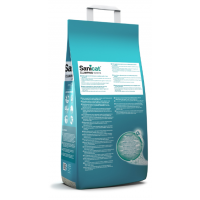 SANICAT  AREIA PARA GATOS CLUMPING WHITE FRAGRANCE FREE 10L