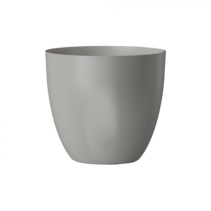 VASO MODELO TES Ø18cm COR PRATA VASO MODELO TES Ø18cm COR PRATA