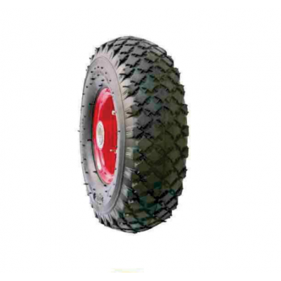 RODA PNEU 300X4 P/CARRINHO C/ROLAMENTOS