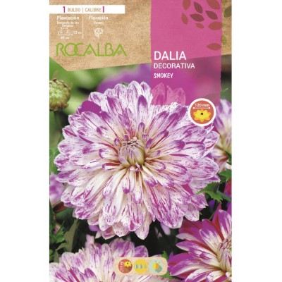S.BOLBO SAQUETA DALIA DECORATIVA SMOKEY - EBDD8320