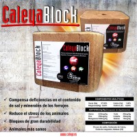 CALEYABLOCK - BLOCO MINERAL P/RUMINANTES E EQUIDEOS-10KG CALEYABLOCK - BLOCO MINERAL P/RUMINANTES E EQUIDEOS-10KG