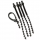 ABRAÇADEIRAS DE BORRACHA 60 cm, BLÍSTER 2 un