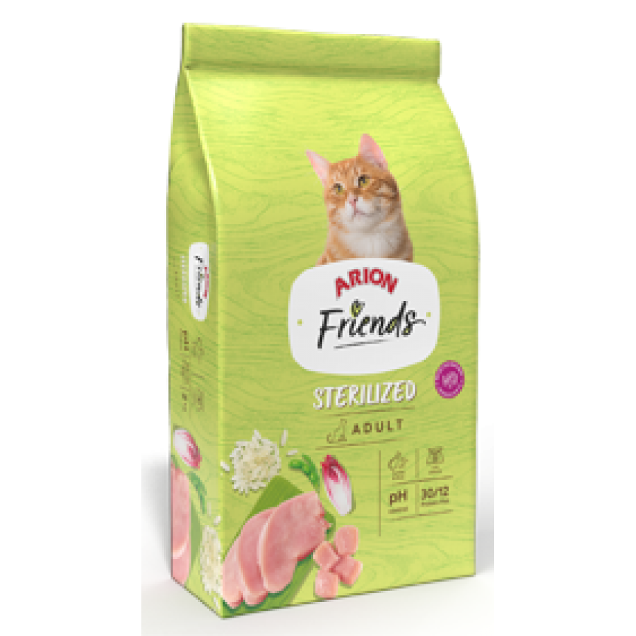 ARION FRIENDS GATOS STERILIZED - SC 2KILOS ARION FRIENDS GATOS STERILIZED - SC 2KILOS