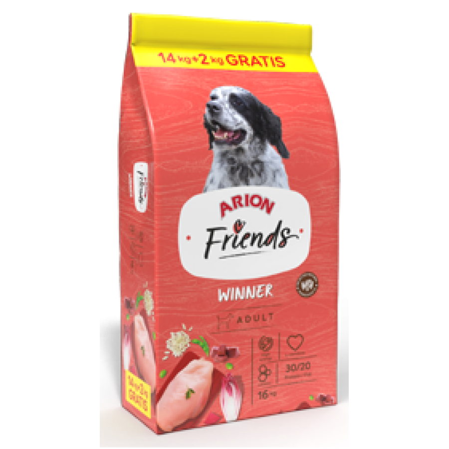 ARION FRIENDS WINNER - SC 14 KILOS + 2 KG GRATIS ARION FRIENDS WINNER - SC 14 KILOS + 2 KG GRATIS