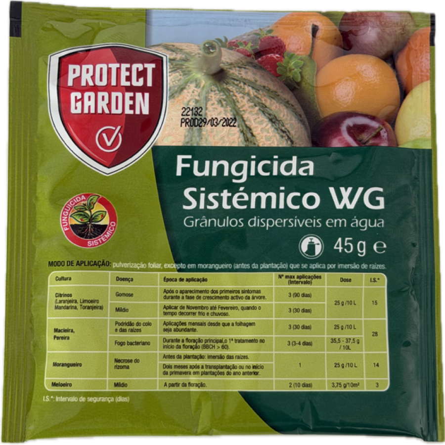 SBM FUNGICIDA SISTEMICO WG AV 0507- 45 GR