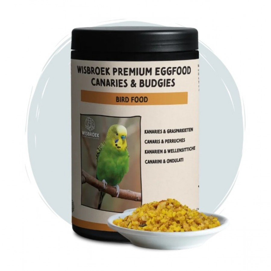 WISBROEK PREMIUM EGGFOOD CANARIES & BUDGIES 700G