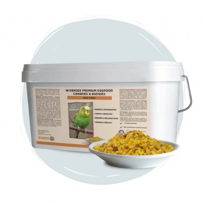 WISBROEK PREMIUM EGGFOOD CANARIES & BUDGIES 3KG