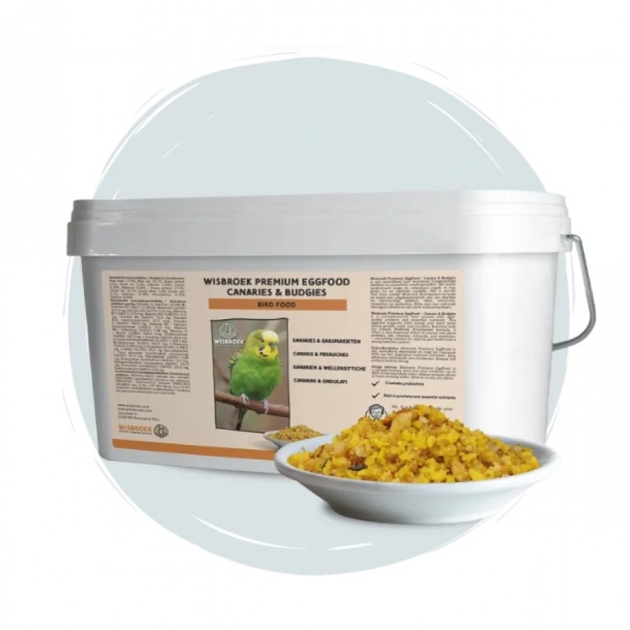 WISBROEK PREMIUM EGGFOOD CANARIES & BUDGIES 3KG