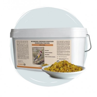 WISBROEK PREMIUM EGGFOOD EUROPEAN FINCHES 3KG