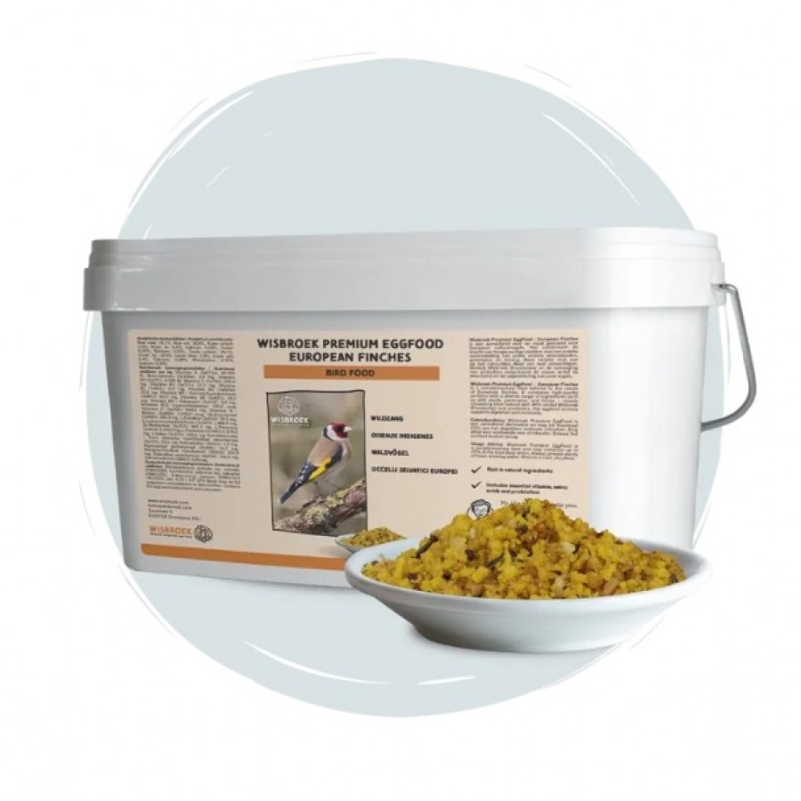 WISBROEK PREMIUM EGGFOOD EUROPEAN FINCHES 3KG