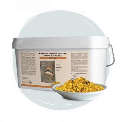 WISBROEK PREMIUM EGGFOOD TROPICAL  FINCHES 3KG