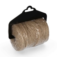 CORDA NATURAL JUTA BIODEGRADÁVEL - BOBINE 750G/200MTS