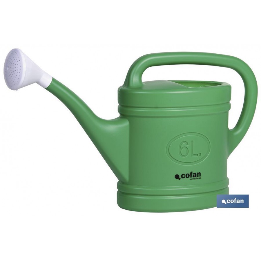 REGADOR VERDE DE 6 LITROS REGADOR VERDE DE 6 LITROS