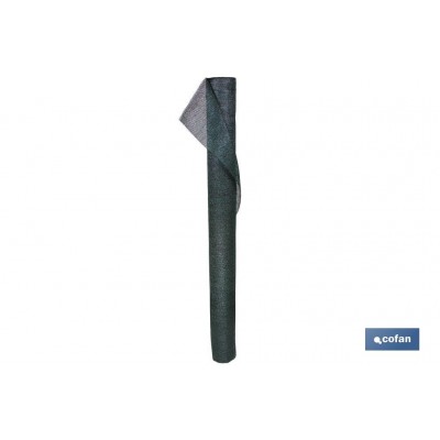 REDE DE SOMBRA VERDE 90%  120R- ROLO 1,5 X 10 MT