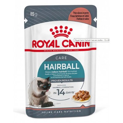 ROYAL CANIN GATO HAIRBALL CARE MOLHO - 0.085 KG