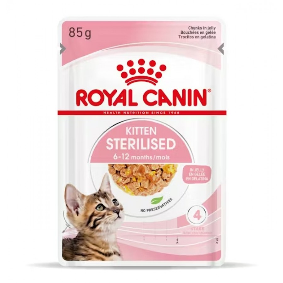 ROYAL CANIN KITTEN STERLISED JELLY 0.085 KG ROYAL CANIN KITTEN STERLISED JELLY 0.085 KG